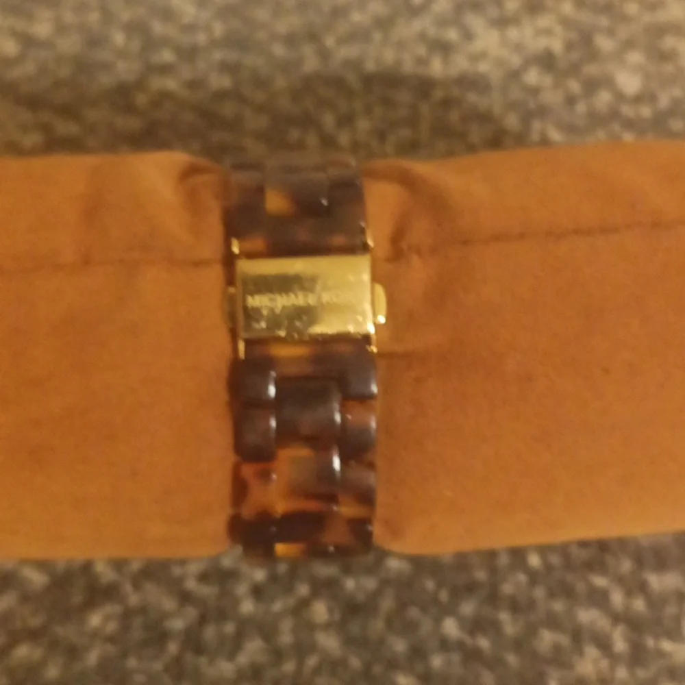 Michael Kors Gold and Brown Chronograph Women's Watch Mk 5038 Ritz